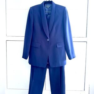 Kasper Navy Blue Pantsuit